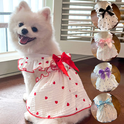 Vestido Floral de Algodón Pet Love
