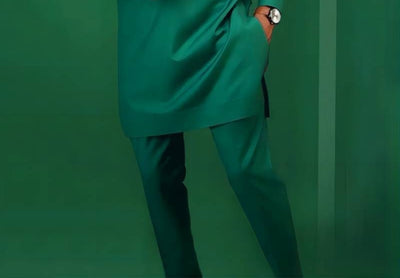 Traje Africano Elegante para Hombre - Conjunto Digital de 2 Piezas - Image 9