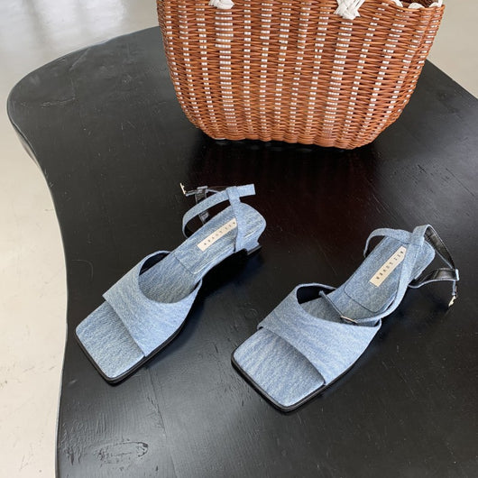 Sandalias de Tacón Alto con Hebilla para Verano - Image 3