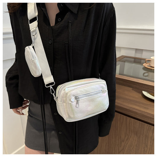 Bolsa Crossbody Cuadrada Estilo Occidental con Correa Ancha - Práctica y Elegante - Image 52