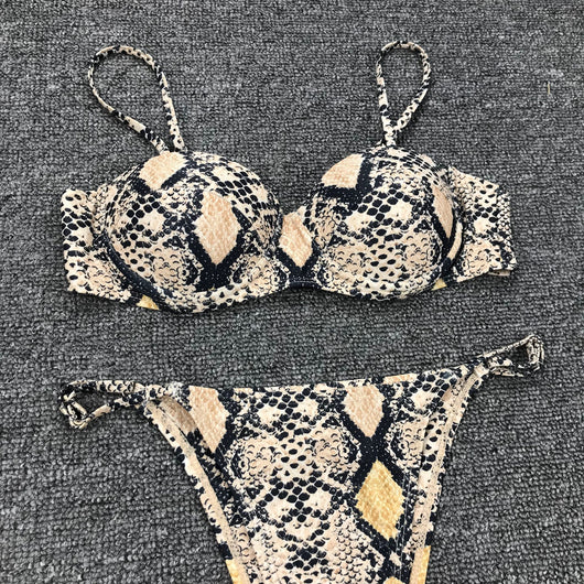 Bikini Estampado Serpiente - Diseño Atrevido y Sensual - Image 3