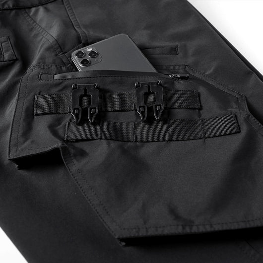 Pantalones Cargo Paracaidista Hombre Corte Relajado Multi Bolsillos - Image 8
