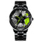 Reloj de Cuarzo Diseño Rueda Hub - Tendencia Coreana