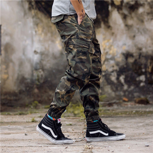 Pantalones Jogger Camuflaje Hombre - Estilo Streetwear Slim Fit - Image 4