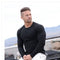 Playera Deportiva de Manga Larga para Hombre - Ajuste Elástico y Transpirable