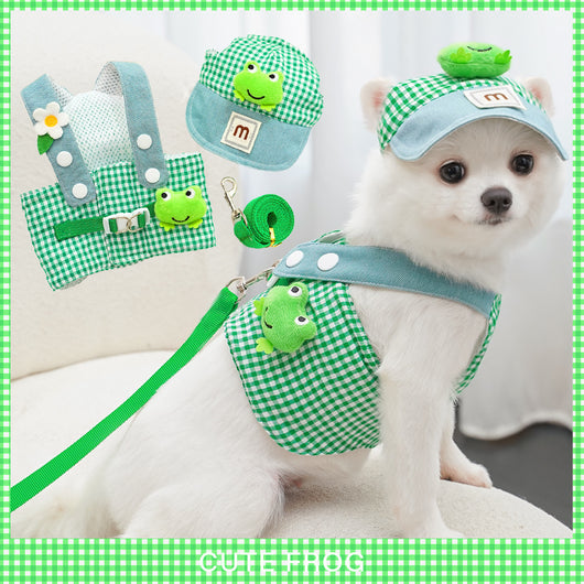 Arnés de Paseo para Gatos y Mascotas Pequeñas con Correa - Image 2