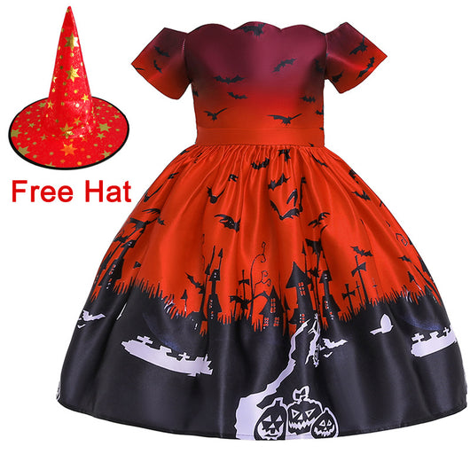 Vestido Infantil con Estampados de Fantasía - Image 9