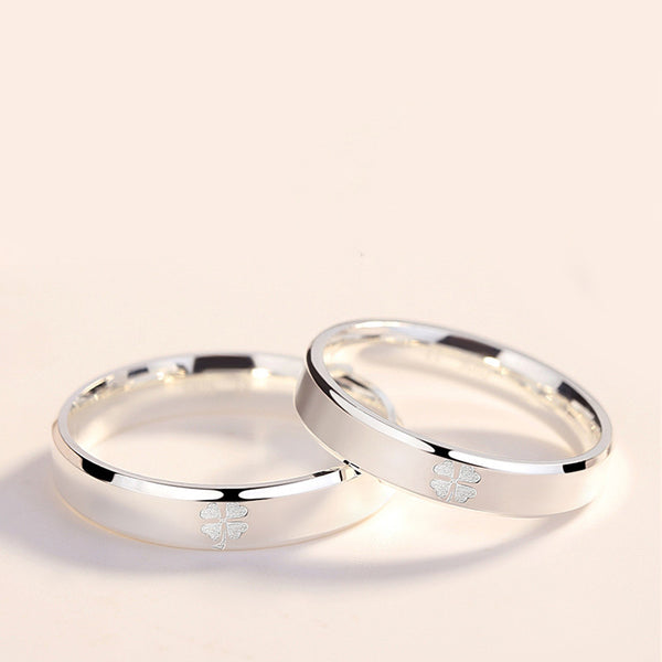 Anillo Ajustable Chapado en Platino y Plata Fina