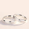 Anillo Ajustable Chapado en Platino y Plata Fina