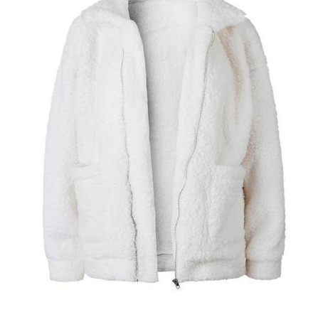 Abrigo Casual Mujer Otoño Invierno Lana Peluda Suelto Europeo - Image 12
