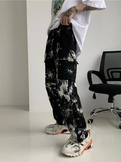 Pantalones Sueltos Tie-Dye Efecto Degradado - Image 21