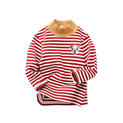 Camiseta Térmica Infantil de Cuello Alto - Algodón Puro para Niños y Niñas - Image 9