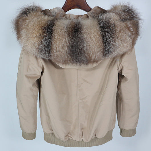 Abrigo de Piel con Cuello Desmontable y Compartimento Interior para Mujer - Image 18