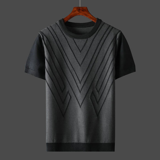 Camiseta Casual Slim Fit Cuello Redondo Hombre - Image 3