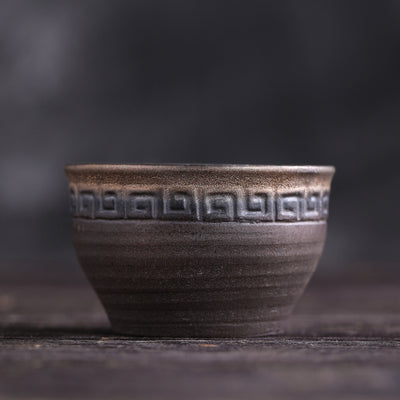 Taza de Té Cerámica Artesanal Estilo Kung Fu - Cuenco Maestro Japonés Hecho a Mano - Image 6