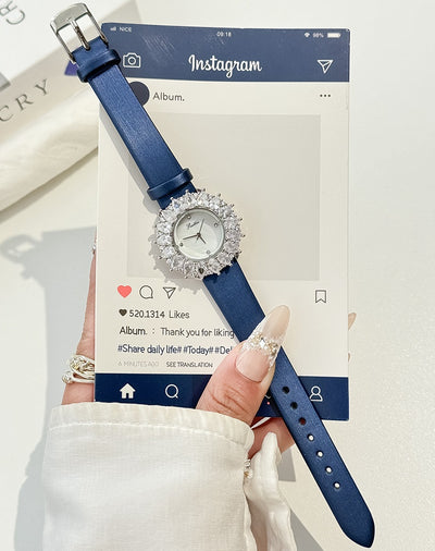Reloj de Lujo Asequible para Mujer con Diamantes - Image 11