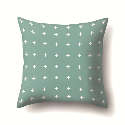 Funda de almohada verde de poliéster - Image 4
