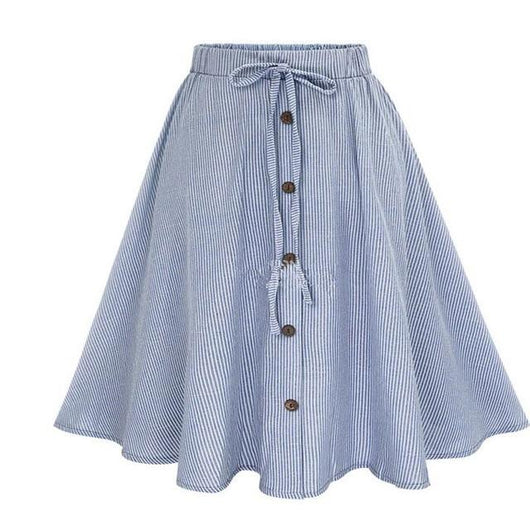 Falda de Rayas Vintage - Image 4