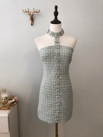 Conjunto Elegante Falda Tubo y Top sin Mangas para Mujer - Image 8