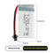SM Black Plug 3.7V 500mAh