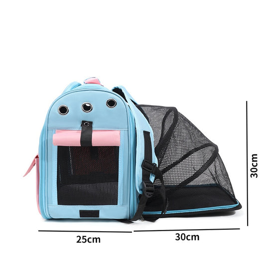 Mochila Transportadora Extensible para Mascotas - Capacidad Grande para Perros y Gatos - Image 25