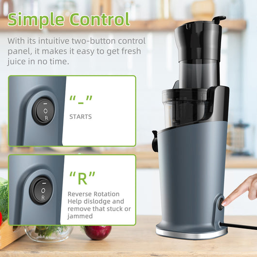 Extractor de Jugos de Baja Velocidad con Diámetro Grande - Image 14