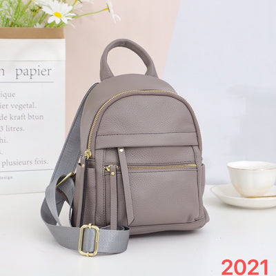 Mochila de Cuero Viajero de Gran Capacidad - Versátil y Elegante - Image 9