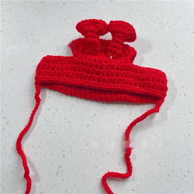 Gorro Tejido para Mascotas - Sombrero Divertido para Gatos y Perros - Image 25