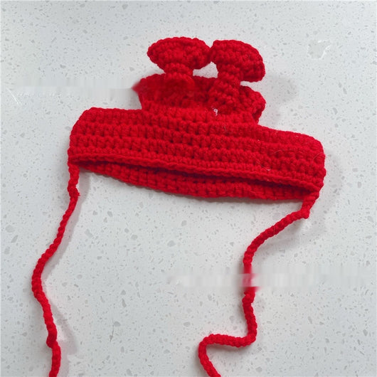 Gorro Tejido para Mascotas - Sombrero Divertido para Gatos y Perros - Image 25