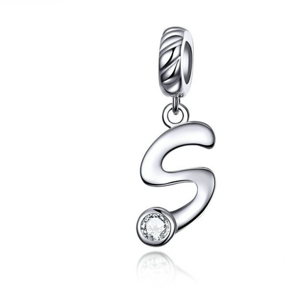 Pulsera de Plata 925 con Dijes de Letras - Joyería Coreana Personalizable - Image 25
