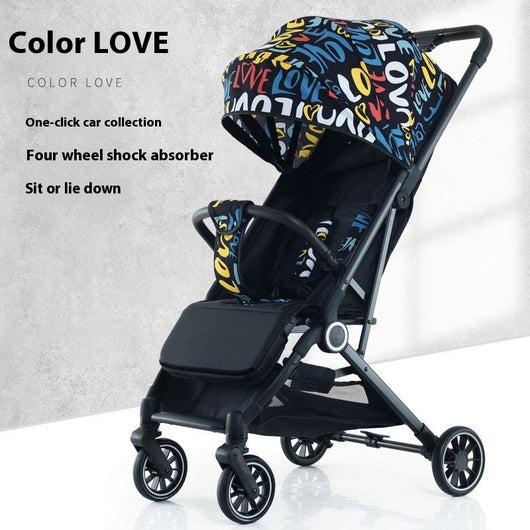 Carrito de Paseo Ultraligero Tipo Tirador para Verano - 4 Ruedas - Image 7