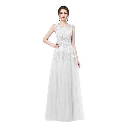 Vestido de Dama de Honor Largo Asimétrico para Bodas de Verano - Image 5