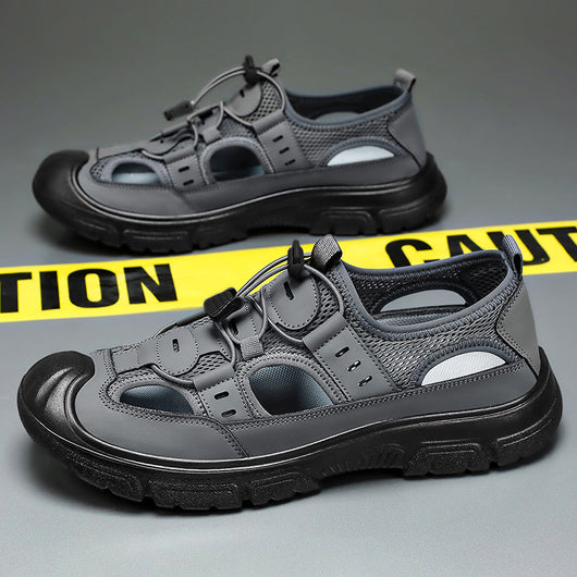 Sandalias Deportivas con Botón Giratorio para Hombre - Comodidad Playa y Casual - Image 3