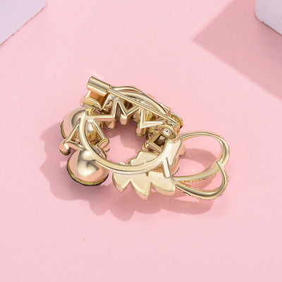 Broche Temperamento Coreano con Diamante Negro Incrustado - Image 11