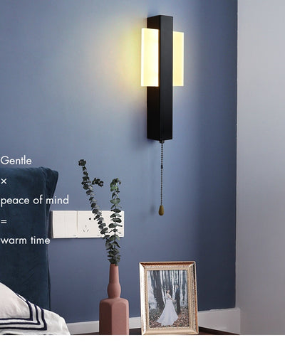 Aplique Minimalista Blanco y Negro para Pasillos y Espacios Modernos - Image 25