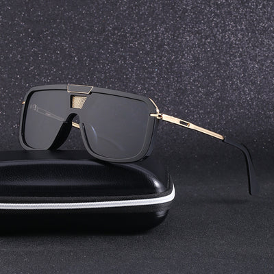 Gafas de Sol Retro Cuadradas Unisex - Marco Grande Europeo - Image 20