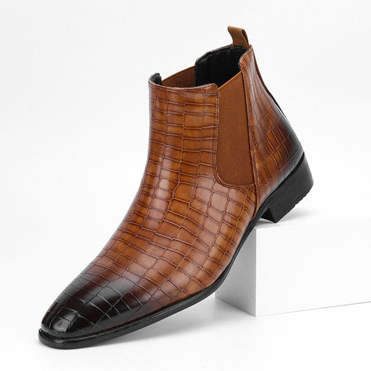 Botas Casuales Británicas para Hombre - Estilo Versátil y Moderno - Image 18