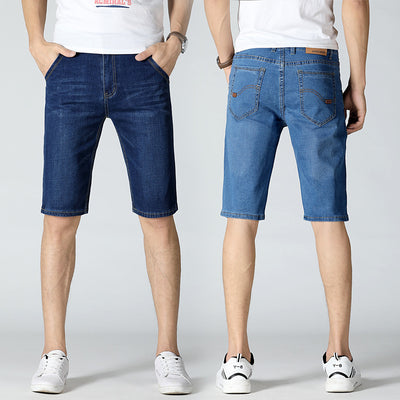 Shorts de Mezclilla Elástica y Transpirable - Image 11