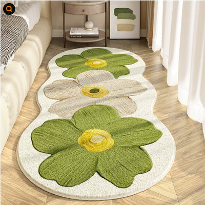 Manta de Cachemir con Diseño Floral para Mesita de Noche - Image 8