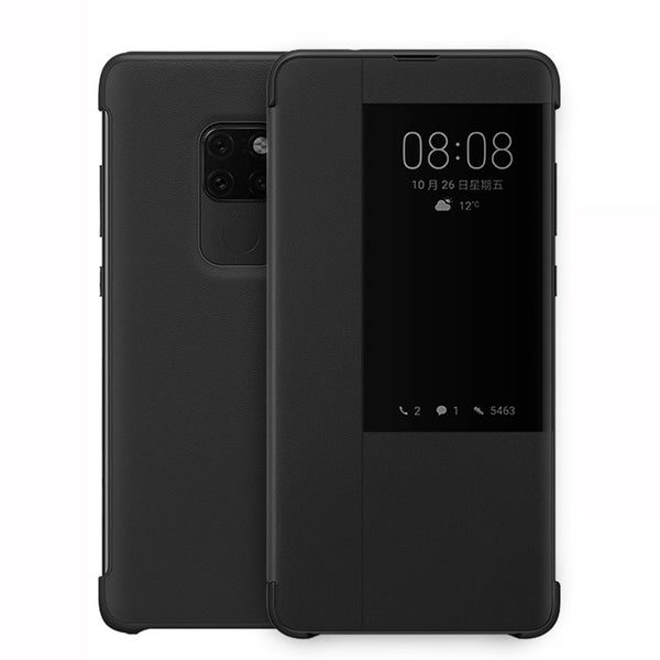 Funda Inteligente con Ventana de Vista para Huawei Mate 9, 10, 20 Pro