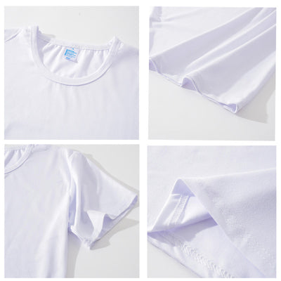 Playera Couple's con Corazón y Flecha - Unisex Manga Corta Blanca - Image 3