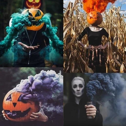 Decoraciones de Atmósfera Navideña y Halloween con Efectos de Color - Image 3
