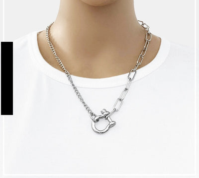 Collar Unisex Acero Titanio con Cierre Herradura - Diseño Moderno y Versátil - Image 10