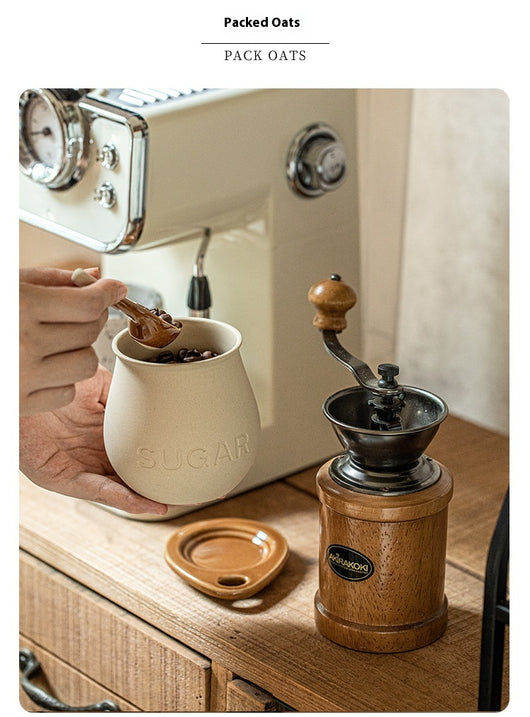 Frasco de Cerámica Vintage para Especias con Tapa y Cuchara - Image 11
