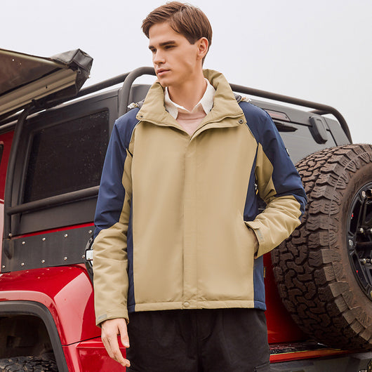 Chaqueta Térmica Impermeable Talla Grande para Clima Extremo - Image 3