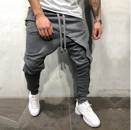 Pantalones Joggers Multicapa Hip-Hop con Cordón Ajustable - Image 11