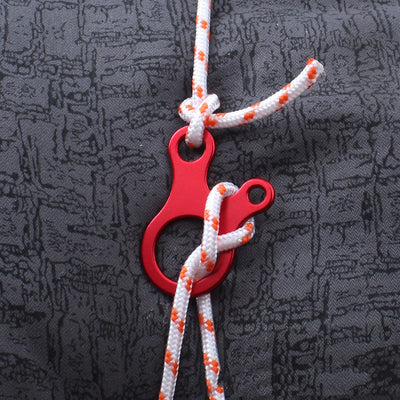 Hebilla de Cuerda Tensora para Camping y Aventura Outdoor