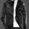 Chaqueta de Cuero PU para Hombre