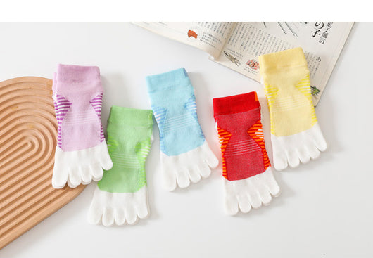 5 Pares de Calcetines Deportivos con Dedos Separados para Mujer - Malla Transpirable - Image 10