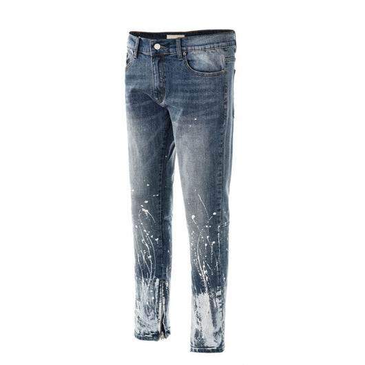 Jeans con Efecto Salpicado de Tinta - Estilo Europeo y Americano - Image 15